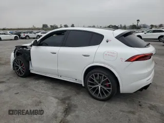 2023 Maserati Grecale Modena z VIN ZN682AVM0P7432182, wystawiony jako Copart lot #52376645 z przebiegiem 9 408 mil mil oraz Szkoda całkowita • Salvage title. Historia ofert i sprzedaży dostępna na DreamBid. Obrazek 2.
