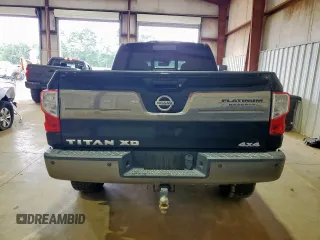 2016 Nissan Titan Pro-4X with VIN 1N6BA1F44GN509606, listed as a Copart auction lot 62336625 with 258,040 mi miles and Salvage title. Bid and sale history available at DreamBid. Image 6.
