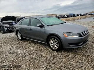 2015 Volkswagen Passat 1.8T Wolfsburg Ed with VIN 1VWAT7A30FC097718, listed as a Copart auction lot 44588395 with 145,760 mi miles and Salvage Title. Bid and sale history available at carsss.com. Image 13.