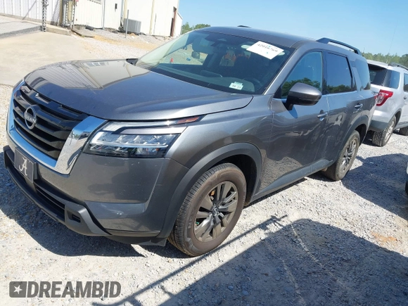 2022 Nissan Pathfinder SV with VIN 5N1DR3BAXNC217670, listed as a IAAI auction lot 42016769 with 96,037 mi miles and . Bid and sale history available at DreamBid. Image 2.