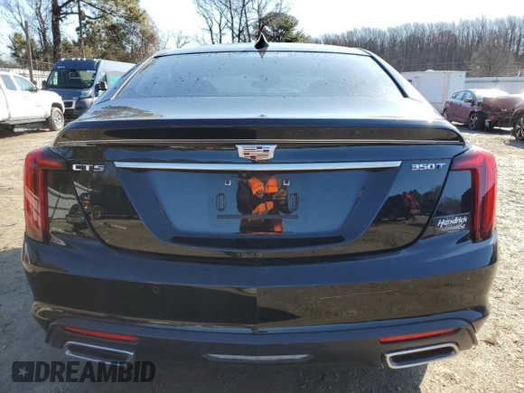 2023 Cadillac CT5 Luxury with VIN 1G6DM5RK2P0131287, listed as a Copart auction lot 46291115 with 12,634 mi miles and Salvage title. Bid and sale history available at DreamBid. Image 6.