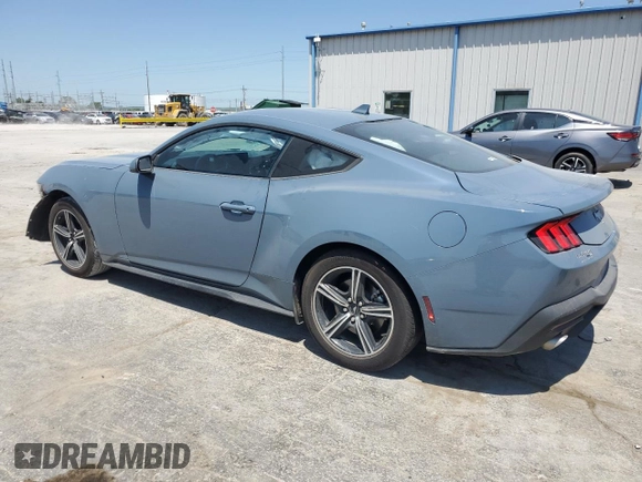 2024 Ford Mustang EcoBoost with VIN 1FA6P8THXR5141119, listed as a Copart auction lot 56909265 with 22,439 mi miles and Salvage title. Bid and sale history available at DreamBid. Image 2.
