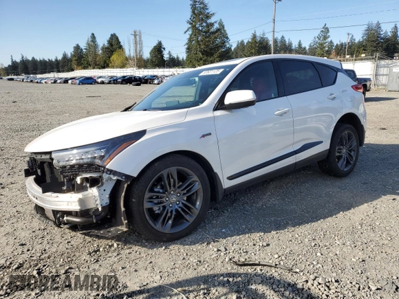 2024 Acura RDX w/A-Spec Package z VIN 5J8TC2H67RL025032, wystawiony jako Copart lot #52631125 z przebiegiem 5 653 mil mil oraz Szkoda całkowita • Salvage title. Historia ofert i sprzedaży dostępna na DreamBid. Obrazek 1.
