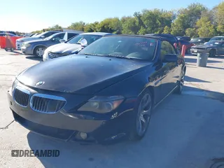 2005 BMW 6 Series 645Ci with VIN WBAEK73425B327631, listed as a IAAI auction lot 40923954 with 189,010 mi miles. Bid and sale history available at carsss.com. Image 2.