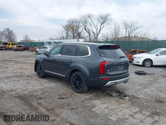 2020 Kia Telluride SX with VIN 5XYP5DHC8LG025376, listed as a IAAI auction lot 41832635 with 40,991 mi miles and . Bid and sale history available at DreamBid. Image 3.