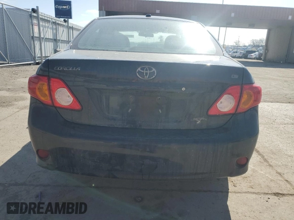 2009 Toyota Corolla with VIN 1NXBU40E19Z049452, listed as a Copart auction lot 51168875 with 177,437 mi miles and Salvage Title. Bid and sale history available at carsss.com. Image 6.