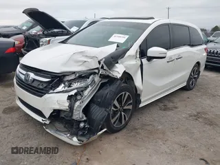 2018 Honda Odyssey Elite with VIN 5FNRL6H90JB064823, listed as a IAAI auction lot 41510216 with 48,223 mi miles. Bid and sale history available at carsss.com. Image 18.