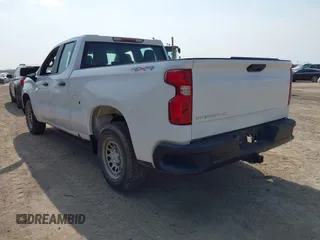 2020 Chevrolet Silverado 1500 Work Truck with VIN 1GCRYAEF9LZ177262, listed as a IAAI auction lot 41895915 with 65,436 mi miles and . Bid and sale history available at DreamBid. Image 3.