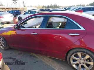 2015 Cadillac ATS Sedan Luxury RWD with VIN 1G6AB5RA9F0121967, listed as a IAAI auction lot 41557208 with 65,122 mi miles. Bid and sale history available at carsss.com. Image 14.