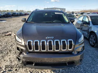 2018 Jeep Cherokee Latitude Plus with VIN 1C4PJMLXXJD517893, listed as a Copart auction lot 81373934 with 49,747 mi miles and Salvage Title. Bid and sale history available at DreamBid. Image 5.
