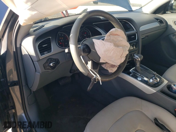 2014 Audi A4 Premium Plus with VIN WAUFFAFL8EN013053, listed as a Copart auction lot 86476864 with 0 mi miles and Salvage Title. Bid and sale history available at carsss.com. Image 8.