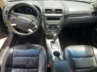 2011 Ford Fusion SEL with VIN 3FAHP0JA5BR340842, listed as a Copart auction lot 55117615 with 106,611 mi miles and Salvage Title. Bid and sale history available at DreamBid. Image 8.