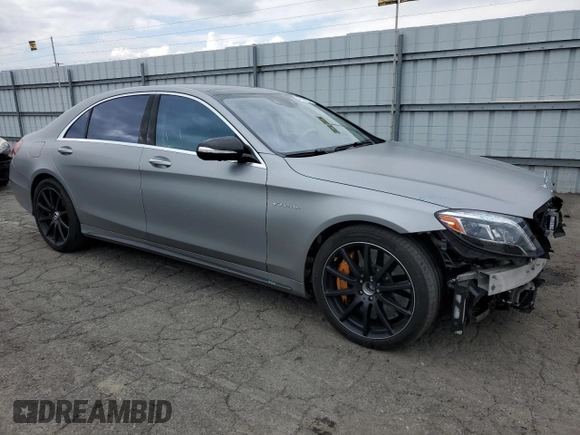 2017 Mercedes-Benz S 63 AMG z VIN WDDUG7JB0HA323319, wystawiony jako Copart lot #44551064 z przebiegiem 36 809 mil mil oraz . Historia ofert i sprzedaży dostępna na DreamBid. Obrazek 4.