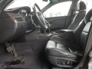 2005 BMW 5 Series 530i z VIN WBANA73555CR58878, wystawiony jako Copart lot #51302875 z przebiegiem 172 745 mil mil oraz Szkoda całkowita • Salvage title. Historia ofert i sprzedaży dostępna na DreamBid. Obrazek 7.