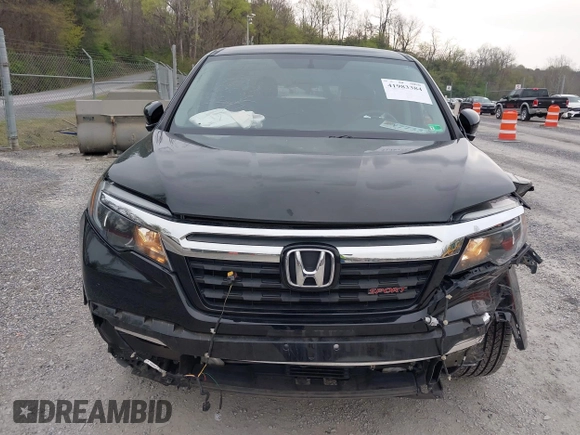 2019 Honda Ridgeline Sport with VIN 5FPYK3F10KB046552, listed as a IAAI auction lot 41983384 with 77,229 mi miles and . Bid and sale history available at DreamBid. Image 12.