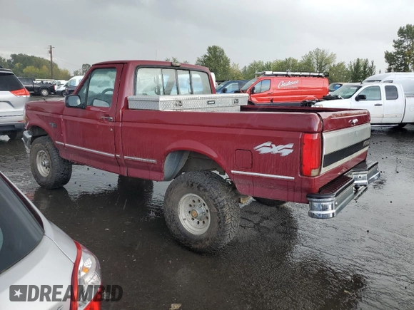 1993 Ford F-150 with VIN 1FTEF14N9PLA20319, listed as a Copart auction lot 76608774 with Not Provided miles and Salvage Title. Bid and sale history available at DreamBid. Image 2.
