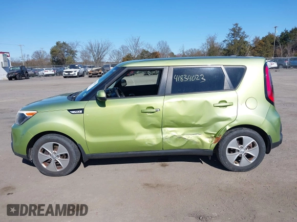 2015 Kia Soul with VIN KNDJN2A22F7816743, listed as a IAAI auction lot 41834023 with 133,522 mi miles. Bid and sale history available at carsss.com. Image 14.