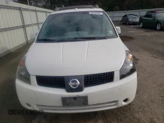 2006 Nissan Quest S Special Edition with VIN 5N1BV28UX6N126094, listed as a Copart auction lot 84934494 with 194,706 mi miles and Salvage Title. Bid and sale history available at carsss.com. Image 5.