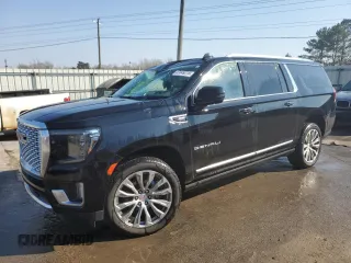 2022 GMC Yukon XL Denali with VIN 1GKS1JKL6NR244178, listed as a Copart auction lot 47449215 with 47,794 mi miles and Salvage Title. Bid and sale history available at DreamBid. Image 1.