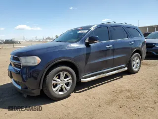 2013 Dodge Durango Crew z VIN 1C4RDJDG5DC651668, wystawiony jako Copart lot #57346645 z przebiegiem 164 987 mil mil oraz Szkoda całkowita • Salvage title. Historia ofert i sprzedaży dostępna na DreamBid. Obrazek 1.