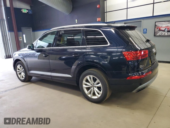2017 Audi Q7 Premium Plus with VIN WA1LAAF78HD029250, listed as a Copart auction lot 52491135 with 141,889 mi miles and Clean title. Bid and sale history available at DreamBid. Image 2.