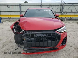 2021 Audi Q3 S line Premium Plus with VIN WA1EECF37M1006141, listed as a Copart auction lot 63611225 with 43,996 mi miles and Non repairable. Bid and sale history available at DreamBid. Image 5.