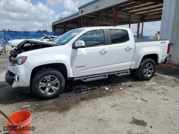 2018 Chevrolet Colorado 2WD Z71 with VIN 1GCGSDEN8J1206666, listed as a Copart auction lot 52737565 with 60,309 mi miles and Salvage Title. Bid and sale history available at carsss.com. Image 1.