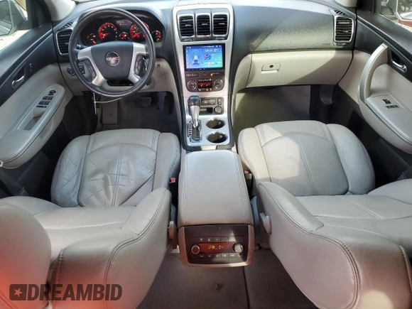 2010 GMC Acadia SLT1 with VIN 1GKLRMED5AJ152698, listed as a Copart auction lot 88130845 with 123,862 mi miles and Salvage title. Bid and sale history available at DreamBid. Image 8.
