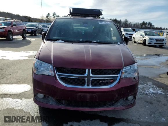 2019 Dodge Grand Caravan SXT with VIN 2C4RDGCG3KR689912, listed as a Copart auction lot 44472845 with 96,282 mi miles and Salvage Title. Bid and sale history available at carsss.com. Image 5.