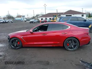2019 Genesis G70 Advanced with VIN KMTG34LE7KU017931, listed as a IAAI auction lot 41863853 with 34,214 mi miles and . Bid and sale history available at DreamBid. Image 14.