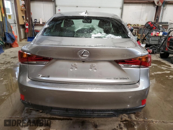 2017 Lexus IS 350 with VIN JTHCE1D25H5014408, listed as a Copart auction lot 88109545 with 63,699 mi miles and Salvage title. Bid and sale history available at DreamBid. Image 6.