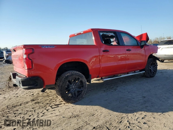2023 Chevrolet Silverado 1500 LT Trail Boss with VIN 3GCPDFEK2PG250300, listed as a Copart auction lot 85714484 with Not Provided miles and Salvage Title. Bid and sale history available at DreamBid. Image 3.