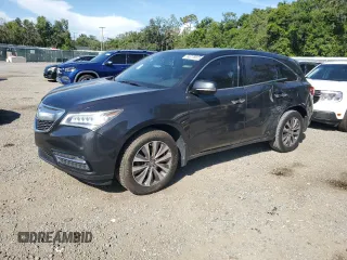 2015 Acura MDX Technology with VIN 5FRYD3H4XFB005764, listed as a Copart auction lot 60278975 with 135,959 mi miles and Non repairable. Bid and sale history available at DreamBid. Image 1.