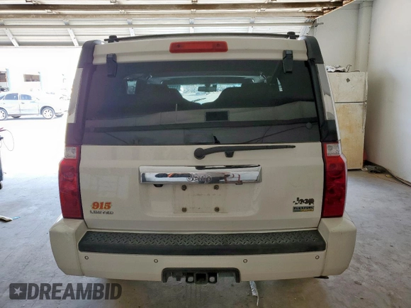 2008 Jeep Commander Limited with VIN 1J8HH58N28C130633, listed as a Copart auction lot 61009065 with 206,121 mi miles and Salvage title. Bid and sale history available at DreamBid. Image 6.