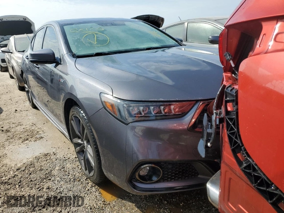 2020 Acura TLX w/A-Spec Pkg with VIN 19UUB3F69LA001401, listed as a Copart auction lot 74666004 with 0 mi miles and Salvage Title. Bid and sale history available at carsss.com. Image 5.