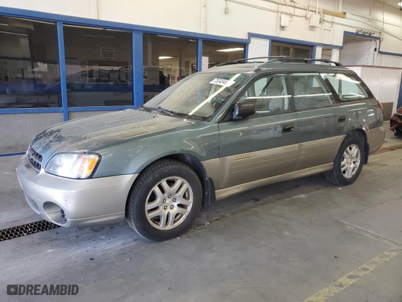 2001 Subaru Legacy Wagon Outback w/RL Equip with VIN 4S3BH675X17612530, listed as a Copart auction lot 75349464 with 140,074 mi miles and Clean Title. Bid and sale history available at carsss.com. Image 1.