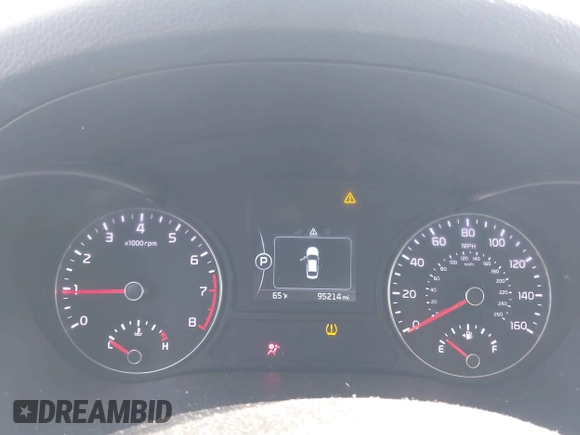2016 Kia Optima LX with VIN KNAGT4L30G5081448, listed as a IAAI auction lot 41887881 with 95,214 mi miles. Bid and sale history available at carsss.com. Image 7.