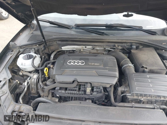 2015 Audi A3 1.8T Premium with VIN WAUACGFF5F1009468, listed as a IAAI auction lot 41697638 with 1 mi miles. Bid and sale history available at carsss.com. Image 10.