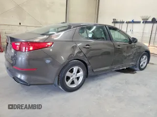 2015 Kia Optima LX with VIN 5XXGM4A76FG398425, listed as a Copart auction lot 62223455 with 136,399 mi miles and Salvage title. Bid and sale history available at DreamBid. Image 3.