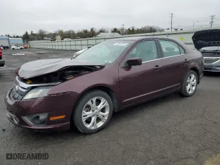 2012 Ford Fusion SE with VIN 3FAHP0HA2CR336691, listed as a Copart auction lot 52804385 with 44,762 mi miles and Salvage Title. Bid and sale history available at carsss.com. Image 1.