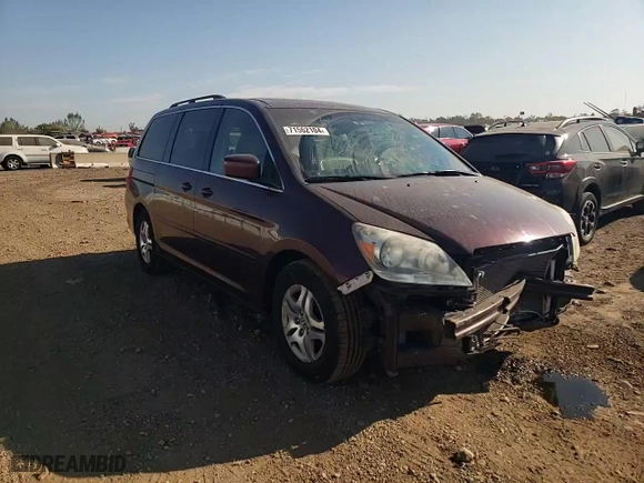 2007 Honda Odyssey EX-L with VIN 5FNRL38617B439938, listed as a Copart auction lot 71562104 with 192,251 mi miles and Salvage Title. Bid and sale history available at carsss.com. Image 12.