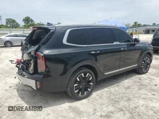 2024 Kia Telluride SX X-Line с VIN 5XYP5DGC7RG501711, выставлен на аукционе Copart как лот 63407215 с пробегом 17 659 миль миль и На запчасти • Non repairable. История ставок и продаж доступна на DreamBid. Изображение 3.