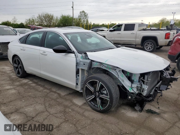 2023 Honda Accord Sport z VIN 1HGCY2F51PA057169, wystawiony jako Copart lot #55351555 z przebiegiem 11 051 mil mil oraz Szkody całkowita. Historia ofert i sprzedaży dostępna na DreamBid. Obrazek 4.