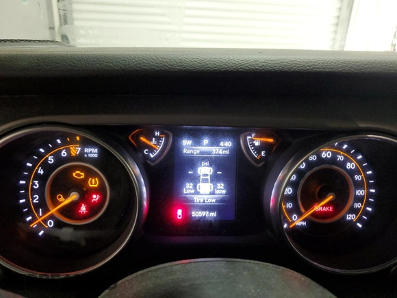 2023 Jeep Gladiator Sport S с VIN 1C6HJTAG8PL535705, выставлен на аукционе Copart как лот 47933675 с пробегом 50 597 миль миль и Чистый • Clean title. История ставок и продаж доступна на DreamBid. Изображение 9.