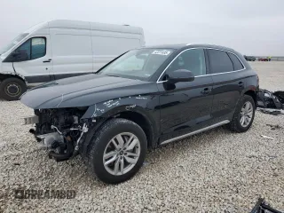 2023 Audi Q5 S line Premium with VIN WA1GAAFYXP2137230, listed as a Copart auction lot 42231835 with 12,662 mi miles and Salvage Title. Bid and sale history available at carsss.com. Image 1.