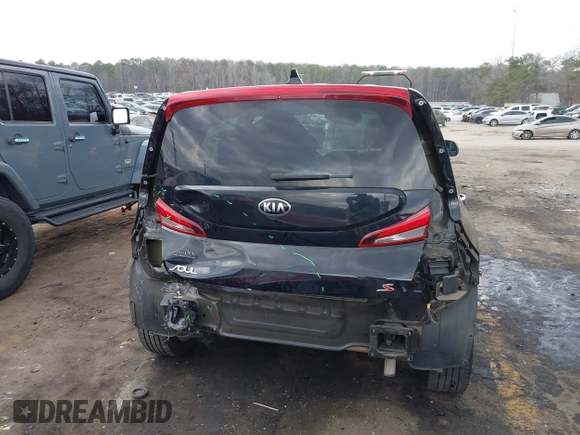 2020 Kia Soul S with VIN KNDJ23AU9L7064275, listed as a IAAI auction lot 41694210 with 75,410 mi miles. Bid and sale history available at carsss.com. Image 16.