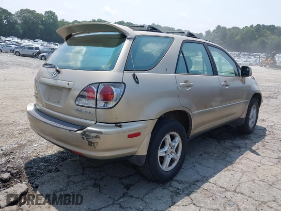 2002 Lexus RX 300 with VIN JTJHF10U620271641, listed as a IAAI auction lot 42681622 with 225,526 mi miles and . Bid and sale history available at DreamBid. Image 4.