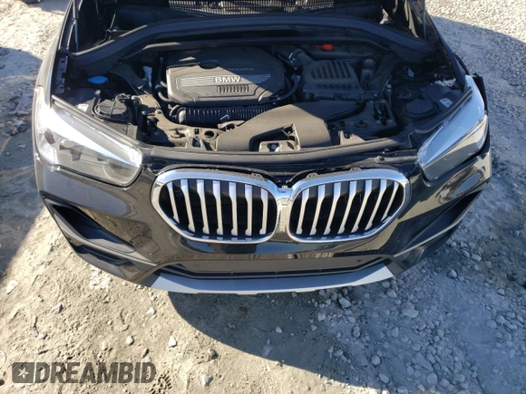 2022 BMW X1 sDrive28i with VIN WBXJG7C03N5V16273, listed as a Copart auction lot 83842324 with 19,303 mi miles and Salvage Title. Bid and sale history available at carsss.com. Image 12.