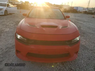 2019 Dodge Charger SRT Hellcat with VIN 2C3CDXL9XKH732885, listed as a Copart auction lot 52597095 with 27,949 mi miles and Salvage Title. Bid and sale history available at DreamBid. Image 5.