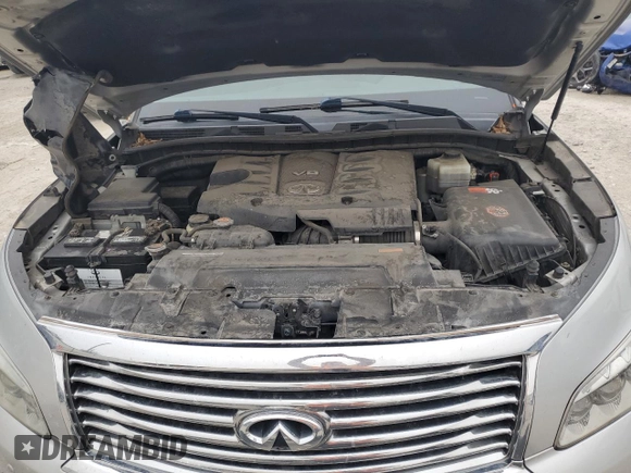 2014 Infiniti QX80 with VIN JN8AZ2NF5E9554886, listed as a Copart auction lot 78691984 with 146,851 mi miles and Salvage Title. Bid and sale history available at carsss.com. Image 12.